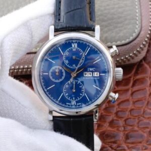IWC Portofino 150th Anniversary Special Edition IW391023 ZF Factory Blue Strap JF Replica Watches - JF Replica