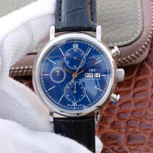IWC Portofino 150th Anniversary Special Edition IW391023 ZF Factory Blue Strap JF Replica Watches - JF Replica