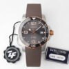 Longines Concas L3.781.3.78.9 ZF Factory Grey Strap JF Replica Watches - JF Replica