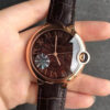 Ballon Bleu De Cartier W6920037 V6 Factory Leather Strap JF Replica Watches - JF Replica