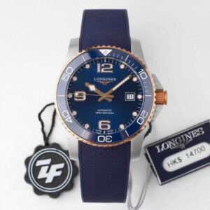 Longines Concas L3.781.3.98.9 ZF Factory Blue Bezel JF Replica Watches - JF Replica