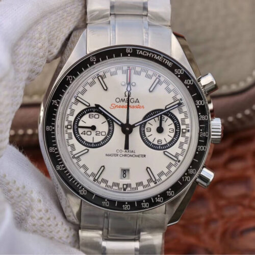Omega Speedmaster Racing Chronograph 329.30.44.51.04.001 OM Factory Silver Stainless Steel Strap Watches - JF Replica