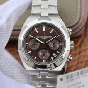 Vacheron Constantin Overseas 5500V/110A-B147 8F Factory V2 Silver Strap JF Replica Watches - JF Replica