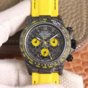 Rolex Daytona Diw Retrofit Version WWF Factory Yellow Strap JF Replica Watches - JF Replica
