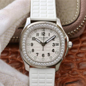 Patek Philippe Aquanaut 5067A-024 PPF Factory White Dial JF Replica Watches - JF Replica