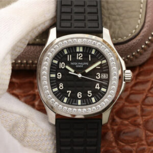 Patek Philippe Aquanaut 5067A-001 PPF Factory Black Strap JF Replica Watches - JF Replica