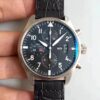 IWC Pilot IW37777 ZF Factory Black Leather Strap JF Replica Watches - JF Replica