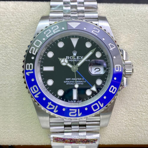 Rolex GMT Master II M126710BLNR-0002 Clean Factory Stainless Steel JF Replica Watches - JF Replica