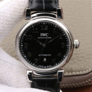 IWC Da Vinci IW356601 MKS Factory Black Strap JF Replica Watches - JF Replica