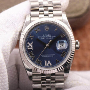 Rolex Datejust 126234 EW Factory Blue Dial Stainless Steel Strap JF Replica Watches - JF Replica