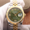 Rolex Datejust M126233-0025 EW Factory Green Dial JF Replica Watches - JF Replica