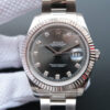 Rolex Datejust M126334-0005 EW Factory Gray Diamond Dial JF Replica Watches - JF Replica