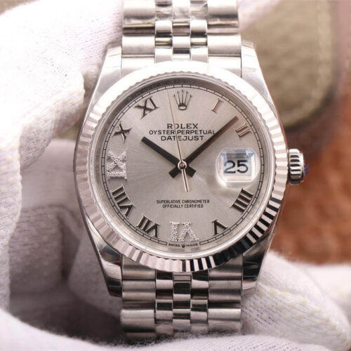 Rolex Datejust M126234-0029 EW Factory Stainless Steel Strap Watches - JF Replica