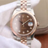 Rolex Datejust M126331-0004 EW Factory Brown Diamond Dial JF Replica Watches - JF Replica