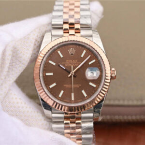 Rolex Datejust M126331-0002 EW Factory Brown Dial JF Replica Watches - JF Replica