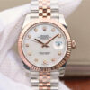 Rolex Datejust M126331-0014 EW Factory Rose Gold Diamond-set Dial JF Replica Watches - JF Replica