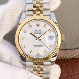 Rolex Datejust M126333-0018 EW Factory Yellow Gold Diamond JF Replica Watches - JF Replica