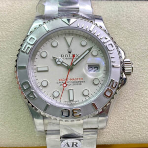 Rolex Yacht Master 40MM AR Factory 904L Stainless Steel JF Replica Watches - JF Replica