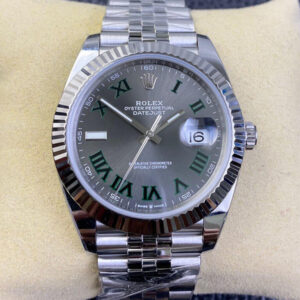 Rolex Datejust M126334-0022 Clean Factory Grey Stainless Steel Strap JF Replica Watches - JF Replica