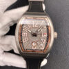 Franck Muller Vanguard V 45 SC DT TT BR 5N ZF Factory Black Strap JF Replica Watches - JF Replica