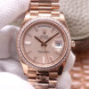 Rolex Day Date M228345RBR-0007 EW Factory Diamond-Set Bezel JF Replica Watches - JF Replica
