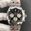 Breitling Chronomat AB0134101B1A1 GF Factory Black Dial JF Replica Watches - JF Replica