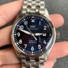 IWC Pilot IW327014 V7 Factory Blue Dial Stainless Steel Strap JF Replica Watches - JF Replica