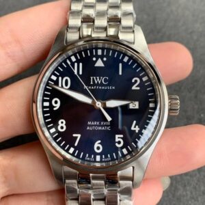 IWC Pilot IW327014 V7 Factory Blue Dial Stainless Steel Strap JF Replica Watches - JF Replica