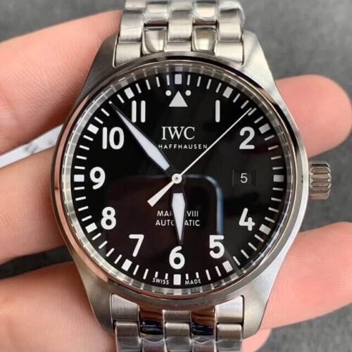 IWC Pilot IW327011 V7 Factory Stainless Steel JF Replica Watches - JF Replica