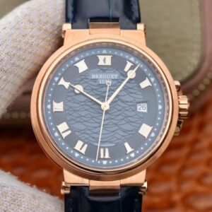 Breguet Marine 5517 V9 Factory Leather Strap JF Replica Watches - JF Replica