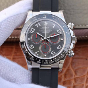 Rolex Daytona Cosmograph 40MM JH Factory Rubber Strap JF Replica Watches - JF Replica