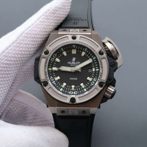 Hublot King Power Oceanographic 731.NX.1190.RX V6 Factory Black Strap JF Replica Watches - JF Replica
