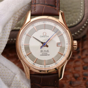 Omega De Ville 431.63.41.21.02.001 VS Factory Leather Strap JF Replica Watches - JF Replica