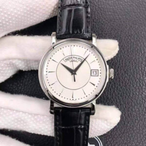 Patek Philippe Calatrava 5153G-010 ZF Factory Stainless Steel Bezel JF Replica Watches - JF Replica
