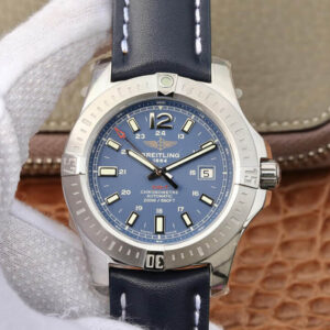 Breitling Colt Automatic A1738811/C906/105X/A20BA.1 GF Factory Blue Leather Strap JF Replica Watches - JF Replica
