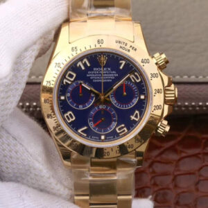 Rolex Daytona Cosmograph 116528 JH Factory Blue Dial JF Replica Watches - JF Replica