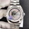 Vacheron Constantin Overseas 7700V/110A-B129 8F Factory Silver Stainless Steel JF Replica Watches - JF Replica