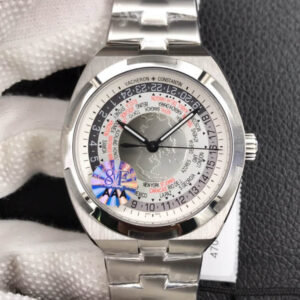 Vacheron Constantin Overseas 7700V/110A-B129 8F Factory Silver Stainless Steel JF Replica Watches - JF Replica