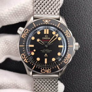 Omega Seamaster 210.90.42.20.01.001 James Bond 007 VS Factory Black Dial JF Replica Watches - JF Replica