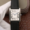Cartier Tank WSTA0028 K11 Factory Black Strap JF Replica Watches - JF Replica