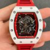 Richard Mille RM055 KV Factory V2 Red Strap JF Replica Watches - JF Replica