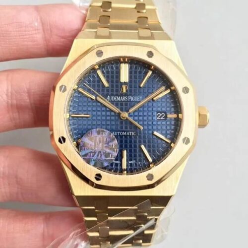 Audemars Piguet Royal Oak 15400OR JF Factory Titanium Blue Dial JF Replica Watches - JF Replica