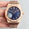 Audemars Piguet Royal Oak 15400OR.OO.1220OR.03 JF Factory Blue Dial JF Replica Watches - JF Replica
