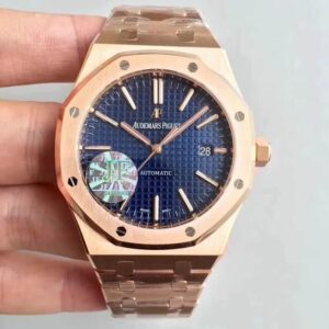 Audemars Piguet Royal Oak 15400OR.OO.1220OR.03 JF Factory Blue Dial JF Replica Watches - JF Replica