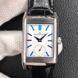 Jaeger LeCoultre Reverso Flip MG Factory Leather Strap JF Replica Watches - JF Replica