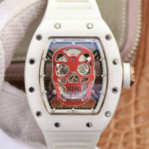 Richard Mille RM52-01 KV Factory White Ceramic Case JF Replica Watches - JF Replica