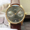 IWC Portugieser IW500101 ZF Factory Brown Strap JF Replica Watches - JF Replica