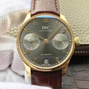 IWC Portugieser IW500101 ZF Factory Brown Strap JF Replica Watches - JF Replica