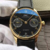 IWC Portugieser IW500101 ZF Factory Black Strap JF Replica Watches - JF Replica