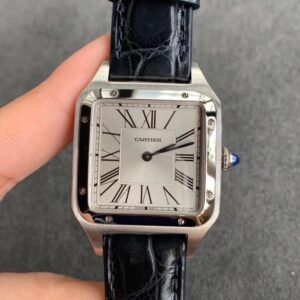 Cartier Santos WSSA0022 Men Watches Leather Strap JF Replica Watches - JF Replica